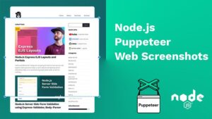 Node.js Puppeteer Capturing website screenshots