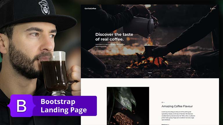 Bootstrap Landing Page Tutorial