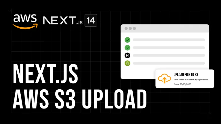 NextJs A3 File Upload
